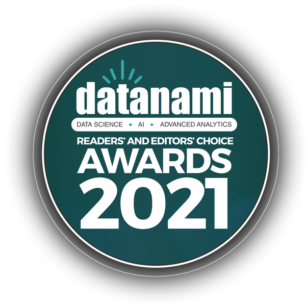 Datanami Readers Choice Award logo